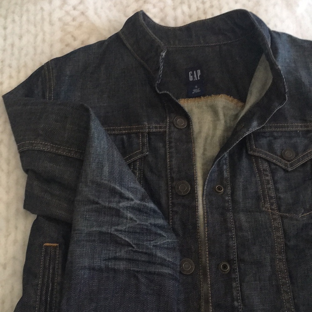 Jean Jacket - Distressed Vintage Look w/Cool Details